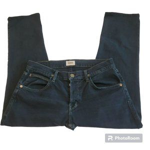 Hudson Men 31x26  Blake Slim Straight Darkwash Blue Jeans Great Condition